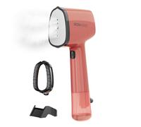 Cecotec Fer à Repasser Vertical Semelle Céramique IronHero V-1500 Essential Red, Puissance 1500 W, Vapeur continue 25g/min, Chauffage rapide, Désinfecte, nettoie et prend soin de vos vêtements