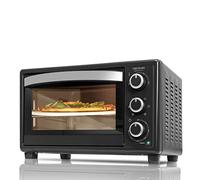 Cecotec Four à Convection Bake&Toast 570. Capacité pour 26 L, 1500 W, 6 modes, Pierre Spéciale pour préparer Pizza, Température jusqu’à 230 ºC et Temps jusqu’à 60 minutes, Noire. (Nègre)