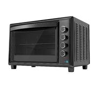Cecotec Four Convection de Table de 60 Litres Bake&Toast 6090 Black Gyro, 2200 W, Lumière Intérieure, 12 Fonctions, Température Jusqu’à 230º, Porte à Double Verre, Inclut Tournebroche