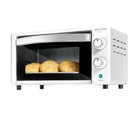 Cecotec Four de comptoir Bake&Toast 1090 – 10 L, 1000 W, Blanc, Temp. jusqu'à 230°C, Minuteur 60 min