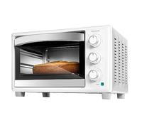 Cecotec Four de comptoir Bake&Toast 2300 Blanc, 23 L, 1500 W, 3 modes de chauffage, Minuteur 60 minutes, Température réglable jusqu'à 230ºC, Bac récupérateur de miettes.