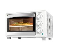 Cecotec Four de comptoir Bake&Toast 2600 Blanc 4Pizza, 26 L, 15500 W, Comprend une pierre à pizza Pietra pour un résultat traditionnel, 6 fonctions, Bac récupérateur de miettes.