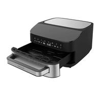 Cecotec Four Électrique pour Pizza de 7L Pizza&Fry 7000. 2200W, Pizzas de 13 Pouces, Écran Tactile, 8 Programmes, Température Réglable 40-230ºC, Pierre à Pizza, Résistances Supérieure et Inférieure