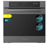 Cecotec Four Encastrable Multifonction 60 cm Bolero Hexa AF316000 Matt A 3400 W, Capacité de 81 L, 11 Fonctions avec Airfryer