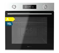 Cecotec Four Encastrable Multifonction de 73 L Bolero Hexa AF326000 Line A | 3250 W, 12 Fonctions, AirFryer, Faible Consommation, Steam Base XXL, Pizza Master, AirFryer Master, Cooling Fan, Mode Éco