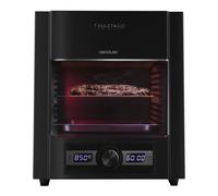 Cecotec Four Et Grill Électrique Txuletaco The Beast 7850 Steel. Jusqu'à 850ºc, Puissance De 2000w, Grill En Acier Inoxydable, Tiroir Ramasse Graise, Système De Température Et Minuteur Réglables, Stee