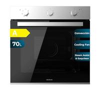 Cecotec Four intégrable multifonctions Bolero Hexa M236000 Line Time A.Four multifonctions Capacité de 70 L, 6 fonctions, classe A, 2800 W
