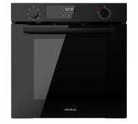 Cecotec Four Multifonction 60cm Bolero Hexa M226000 Glass Black A. 2800W, 72L, 7 Fonctions, Mode Grill, Grill ventilé, Mode Convection, Defrost, Base vapeur X2, Steam EasyClean, Steam Assist