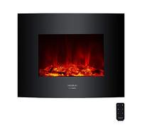 Cecotec Foyer électrique décoratif Ready Warm 2250 – 2000W, WiFi, Télécommande, Noir 26"