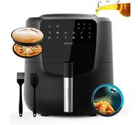 Cecotec Friteuse à air de 5,5 litres de capacité avec pulvérisateur d'huile intégré, pulvérisation automatique et manuelle. Accessoires inclus.