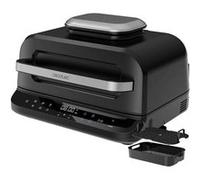 Cecotec Friteuse à Air Grill sans Huile de 6 L Cecofry FireDome 6000. 2400 W, 6 Modes de Cuisson et 4 Niveaux Grill, Thermostat Réglable, Comprend une Sonde de Température et des Accessoires G