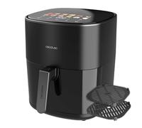 Cecotec Friteuse à Air sans Huile 6,5L Cecofry&Grill Duoheat 6500. 3en1 Gril et Plancha, Double Résistance 2200W, Fenêtre de Visualisation, 12 Menus, Temp. 40-200°C, Cuisson 3D, Dorer et Gratiner