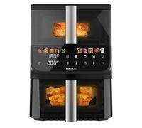 Cecotec Friteuse à air sans huile Cecofry DuoLevel 10000 DuoSize Window Double 10 L 2000 W Noir