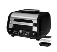 Cecotec Friteuse à air sans huile Cecofry FireDome 8000 Pro 1700 W Double Résistance, 4 Niveaux Grill, 12 Modes Prédéfinis