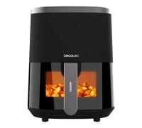 Cecotec Friteuse à Air sans Huile de 4 L avec Fenêtre Cecofry Fantastik Window 4000. Air Fryer. 1400 W, 9 Menus, Contrôle Tactile, Technologie PerfectCoo, 80-200ºC, Temps Ajustable