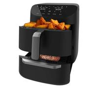 Cecotec Friteuse à Air sans Huile, Four et Gril de 11 L Cecofry FoodCourt 11000 Connected C. 1850 W, Conception 3 en 1, Synchronisation, 8 Modes de Cuisson Préétablis, Application et Wifi, 40 à 230°C