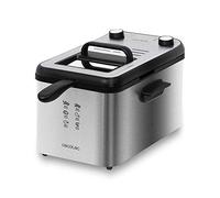 Cecotec Friteuse Électrique CleanFry Infinity 4000 Full Inox. 4 L, Jusqu’à 190 ºC, Cuve en Acier qui convient au Lave-vaisselle, Filtre OilCleaner pour maintenir l’Huile Propre, Full Inox, 3270