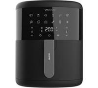 Cecotec Friteuse sans huile 6 L Friteuse à air chaud Cecofry Bombastik 6000. 1700 W, Technologie PerfectCook, Régulation de la température et du temps, Commande tactile, 12 modes, Minuterie Noir G