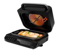 Cecotec Friteuse à Air Grill sans Huile de 6 L Cecofry FireDome 6000. 2400 W, 6 Modes de Cuisson et 4 Niveaux Grill, Thermostat Réglable, Comprend une Sonde de Température et des Accessoires