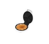 Cecotec Gaufriers Fun Gofrestone Round. Gaufrier avec finitions en acier inoxydable et 1000 W de puissance, idéal pour cuire un grand gaufre ou 5 gaufres en forme de cœur.