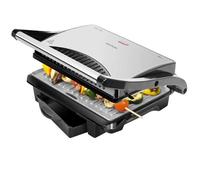 Cecotec Gril Électrique Rock'nGrill 1000. 1000 W, Revêtement en Pierre Rockstone, Régulateur de Température, Aperture 180