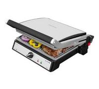 Cecotec Barbecue électrique Rock'nGrill 2400 UltraRapid 2400W, revêtement RockStone, plaque 180°