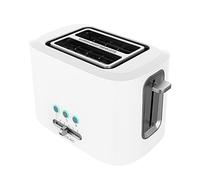 Cecotec Grille-pain Toast&Taste 9000 Double – 980 W, 2 fentes courtes extra-larges, Blanc
