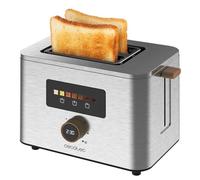 Cecotec Grille-pain Touch&Toast Double Vertical 950 W 2 tranches fentes 3,8 cm écran tactile inox