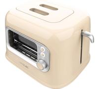 Cecotec Grille-pain vertical RetroVision Beige