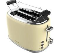 Cecotec Grille-pain vertical Toast&Taste 1000 Retro Double Beige