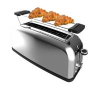 Cecotec Grille-pain Vertical Toastin Time 850 Inox Long