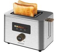Cecotec Grille-pain Touch&Toast Double Vertical 950 W 2 tranches fentes 3,8 cm écran tactile inox