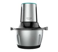 Cecotec Bol-hachoir électrique TitanGlass 1000 — 400 W, 1 L verre résistant, lames amovibles titane