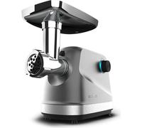Cecotec Hachoir électrique de Meat Crusher 1400 Steel, 1360 W, Optimal pour hacher, hacher et couper, 1 lame en acier inoxydable et 3 plaques de coupe avec trous pour 3 mm, 5 mm et 7 mm