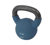 Cecotec Haltère Russe de 12 kg Drumfit KettleBell 12000 Neo. Revêtement en néoprène, Fonte de fer, Poignée ergonomique, Design esthétique et facile à nettoyer, Dimensions 19.6x16x22.8cm