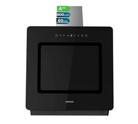 Cecotec Hotte Aspirante 60 cm Bolero Flux DT 608002 Glass Black A++ Hottes avec puissance d'aspiration de 800m3/h, 3 niveaux de puissance, éclairage LED et contrôle gestuel.