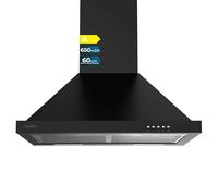 Cecotec Hotte aspirante Bolero Flux PM 606500 Pyramid 60 cm Inox 650 m³/h 3 vitesses