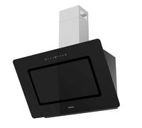 Cecotec Hotte aspirante Bolero Flux DT 908002 Glass Black A++ 90 cm, 800 m³/h, verre noir, moteur 210 W, commande tactile, contrôle gestuel, 3 puissances, fonction booster, arrêt différé.