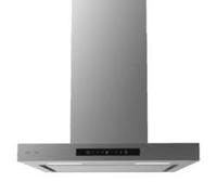 Cecotec Hotte aspirante Bolero Flux TT 608000.Hotte aspirante de 60 cm, inox, 800m³/h, moteur 210W, classe A++, écran tactile glass black, 3 niveaux, Booster, filtre charbon.