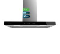 Cecotec Hotte aspirante en T Bolero Flux TT 905500 Glass Black A++