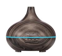 Cecotec Humidificateur ultrasonique avec diffuseur d'arômes Pure Aroma 300 Yin Grey, réservoir jusqu'à 300 ml, 7 couleurs LED réglables, minuterie 10h, ultra silencieux, fonction d'aromathérapie