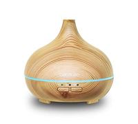 Cecotec Humidificateur Pure Aroma 150 Yang. Humidificateur ultrasonique et diffuseur d'arômes 150ml, minuteur 3h, 7 Couleurs LED, Aromathérapie, Ultra silencieux