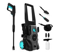 Cecotec HydroBoost 1600 Car & Garden. 1600 W, Maison, Jardin ou Voiture, débit Max 468 l/h, 135 Bars de Pression Max, Pompe en Aluminium, Rayon d'action 14m G