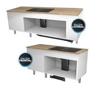 Cecotec Kit d'évacuation pour plaques à induction Bolero Squad IH 4800. Système d'extraction pour plaque de cuisson avec hotte intégrée, compatible avec Bolero Squad IH 4800, Ideal Islas