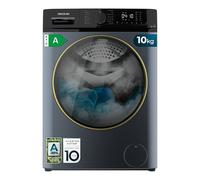 Cecotec Lave-linge 10 kg Bolero DressCode 10610 Inverter Ice Blue A. 1400 RPM, Steam Max, Moteur Inverter Plus, 15 Programmes, OnSmart, Smooth Wash, Stop&Go, Gomme Antibactérienne, Drum Clean