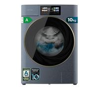 Cecotec Lave-linge 10Kg Chargement Frontal avec Autodose Bolero DressCode 10950 Autodose Inverter 3D Ice Blue A. 1400 tr/min, 13 Programmes, Basse Consommation, Moteur Inverter Plus