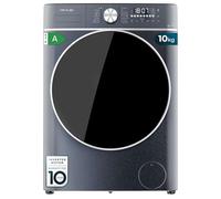 Cecotec Lave-Linge 10kg Chargement Frontal Bolero DressCode 8800 Inverter Ice Blue A. 2000W, 1400 tr/min, Faible Consommation, Moteur Inverter Plus, SteamMax, Chargement Automatique, Écran Tactile XXL