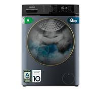Cecotec Lave-linge 8 kg Bolero DressCode 8610 Inverter Ice Blue A. Chargement Frontal, 1400 RPM, SteamMax, Motor Inverter Plus, 15 Programmes, OnSmart, Stop&Go, DrrumClean, Caoutchouc Antibactérien