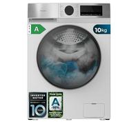 Cecotec Lave-linge à Chargement Frontal 10Kg Bolero DressCode 10450 Inverter, 1400 tr/min, 16 programmes 10%, Moteur Inverter Plus, Pearl Drum, Fonction Silence, Stop&Go et Kid Lock, Blanc