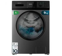 Cecotec Lave-Linge 9Kg Chargement Frontal Bolero Dresscode 9410 Inverter Steel A. 1900W, 1400 rpm Réglable, 16 Programmes, Faible Consommation d'Énergie, Vapeur, Stérilisation du Linge
